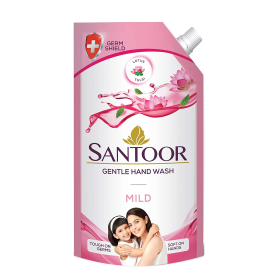 Santoor Gentle Hand Wash Mild 750ML